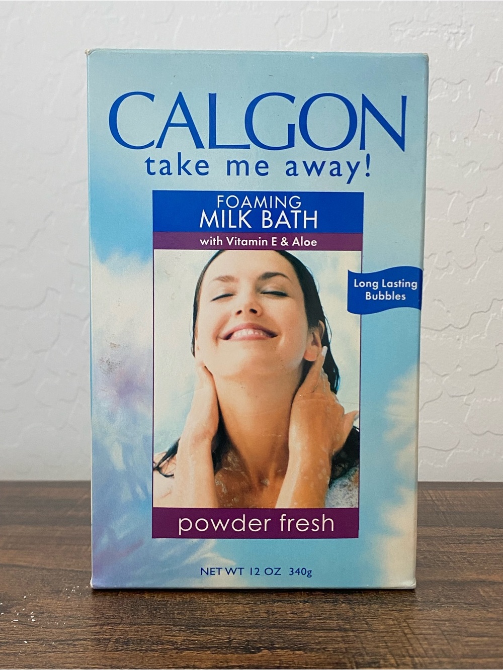 Calgon Foaming Milk Bath Powder Fresh 12oz